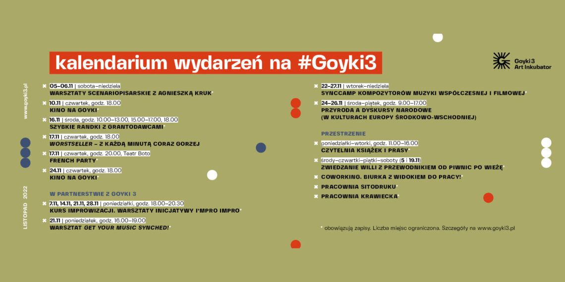 Listopad 2022 na #Goyki3