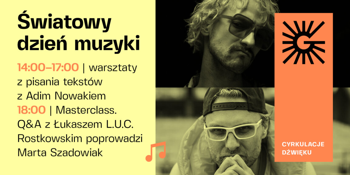 Warsztaty i masterclass z okazji Światowego Dnia Muzyki